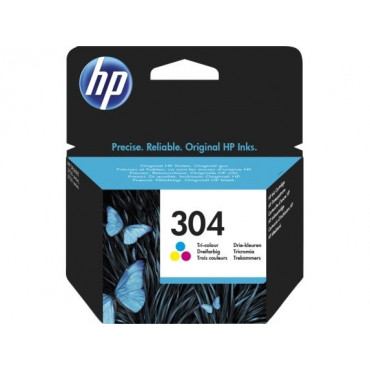 HP 304 Tri-color Ink Cartridge