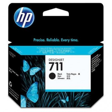 HP 711 ink black 80 ml DJ...