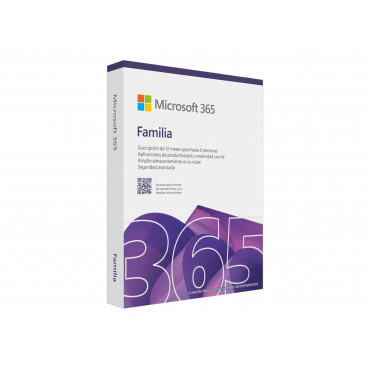 Microsoft M365 Family Subscription FY25H2 Online Product Key License 1 License Eurozone Downloadable ESD NR 1 Year | Microsoft