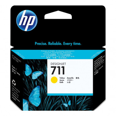HP 711 ink yellow 29 ml DJ...