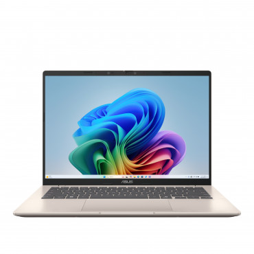 Asus Vivobook 14 X1407QA-LY045W | Platinum Gold | 14 " | IPS | WUXGA | 1920 x 1200 pixels | Anti-glare | Snapdragon X | X1 26 10