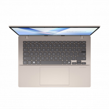 Asus Vivobook 14 X1407QA-LY045W | Platinum Gold | 14 " | IPS | WUXGA | 1920 x 1200 pixels | Anti-glare | Snapdragon X | X1 26 10