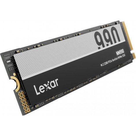 Lexar SSD | NM990 | 4000 GB | SSD form factor M.2 2280 | Solid-state drive interface PCIe Gen 5x4 | Read speed 14000 MB/s | Writ