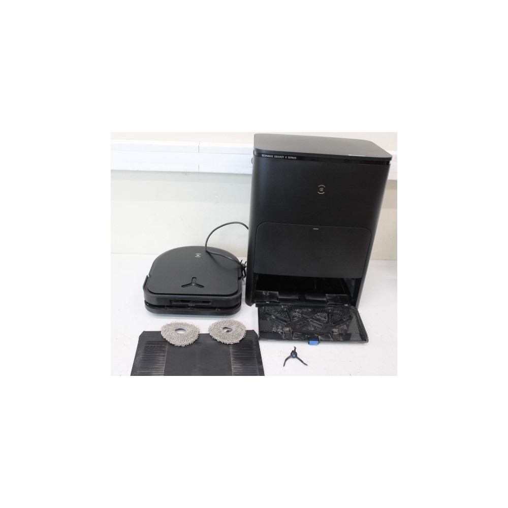 SALE OUT. Ecovacs DEEBOT X5 OMNI Vacuum cleaner, Robot, Wet&Dry, Operating time 164 min, Dust bin 0,25 L, 6400mAh, Black + Auto-