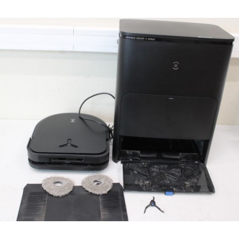 SALE OUT. Ecovacs DEEBOT X5 OMNI Vacuum cleaner, Robot, Wet&Dry, Operating time 164 min, Dust bin 0,25 L, 6400mAh, Black + Auto-