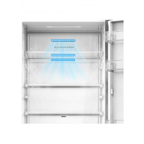 Midea Refrigerator | MDRB548MME46 | Energy efficiency class E | Free standing | Combi | Height 186 cm | No Frost system | Fridge