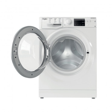 Whirlpool Washing machine | WRBSB 6249 W EU | Energy efficiency class C | Front loading | Washing capacity 6 kg | 1200 RPM | Dep