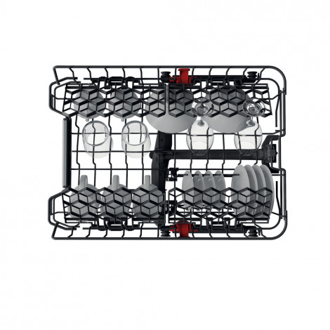 Whirlpool Dishwasher | WSIO 3T223 PCE X | Built-in | Width 45 cm | Number of place settings 10 | Number of programs 7 | Energy e