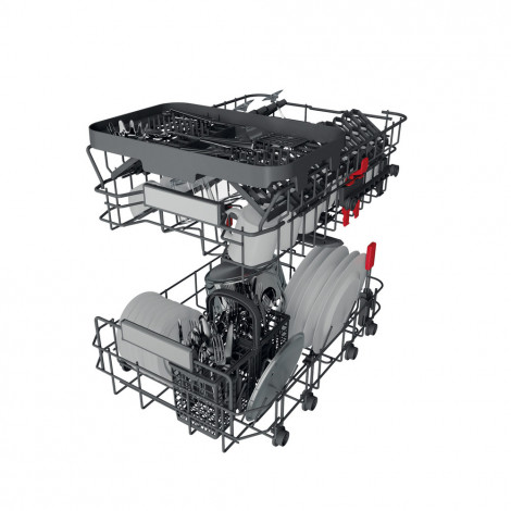 Whirlpool Dishwasher | WSIO 3T223 PCE X | Built-in | Width 45 cm | Number of place settings 10 | Number of programs 7 | Energy e