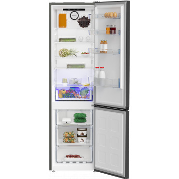 BEKO Refrigerator | B5RCNA405HXBR1 | Energy efficiency class D | Free standing | Combi | Height 203.5 cm | No Frost system | Fri