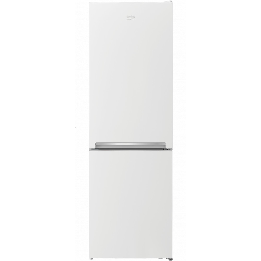 BEKO Refrigerator | RCSA366K40WN | Energy efficiency class E | Free standing | Combi | Height 185.2 cm | Fridge net capacity 223