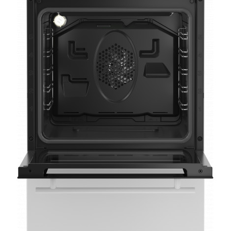 BEKO Cooker | FSM51339DWDS | Hob type Gas | Oven type Electric | White | Width 50 cm | Grilling | LED | Depth 60 cm | 60 L