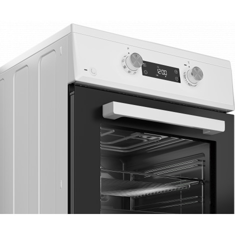 BEKO Cooker | FSM59305WDT | Hob type Induction | Oven type Electric | White | Width 50 cm | Grilling | Depth 60 cm | 60 L