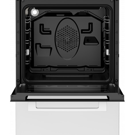 BEKO Cooker | FSM59305WDT | Hob type Induction | Oven type Electric | White | Width 50 cm | Grilling | Depth 60 cm | 60 L