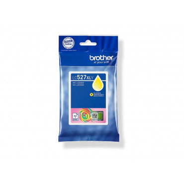 Brother LC527XLY Yellow High Yield Inkjet Cartridge | Brother