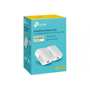 TP-LINK | Powerline Adapters Kit | TL-PA4010 KIT | 10/100 Mbit/s | Ethernet LAN (RJ-45) ports 1