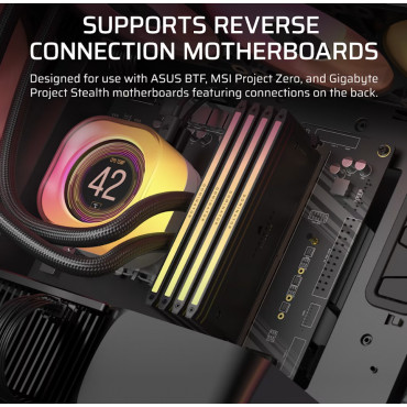 Corsair PC Case | iCUE LINK 5000T LX RGB | Black | Mid-Tower | Power supply included No