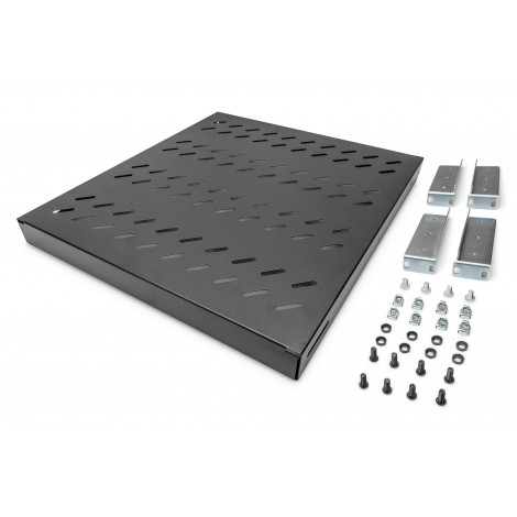 Digitus Fixed Mounting Shelf | DN-97647 | Black