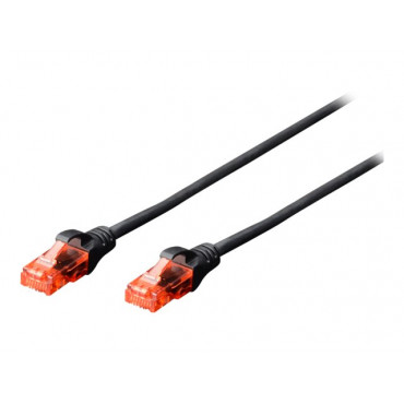Digitus CAT 6 U/UTP | Patch cord | Length 15 m | Grey