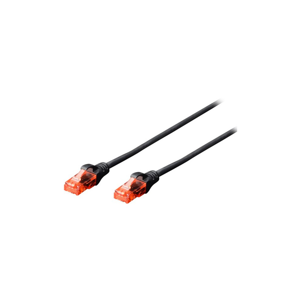 Digitus CAT 6 U/UTP | Patch cord | Length 15 m | Grey