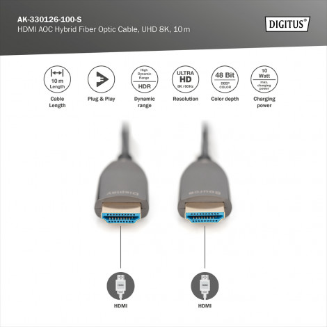 Digitus Connection Cable | HDMI to HDMI | 10 m