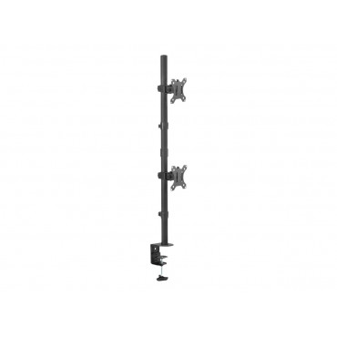 Digitus Desk Mount | DA-90438 | Adjustable Height, Rotate, Tilt, Swivel | 17-32 " | Maximum weight (capacity) 2x8 kg | Black
