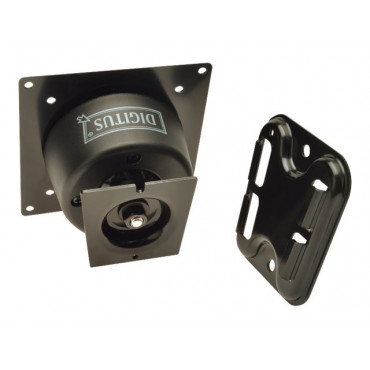 Digitus Wall mount | DA-90307 | Rotate, Swivel | Maximum weight (capacity) 15 kg | Black