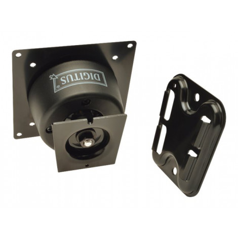 Digitus Wall mount | DA-90307 | Rotate, Swivel | Maximum weight (capacity) 15 kg | Black
