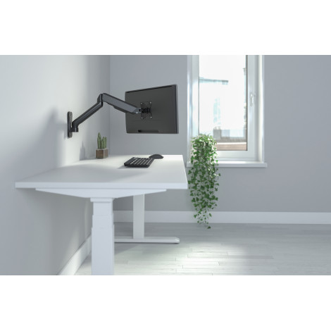 Digitus Wall mount | DA-90425 | Tilt, swivel, rotate | 15-32 " | Maximum weight (capacity) 9 kg | Black