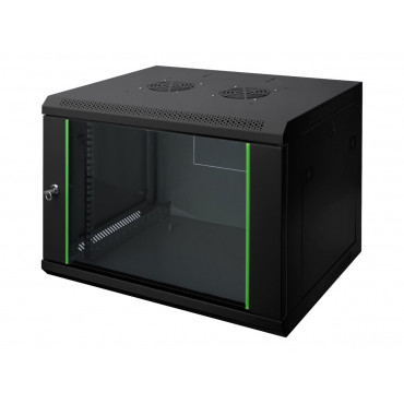 Digitus Wall Mounting Cabinets Dynamic Basic Series | DN-19 07-U-EC-SW | Black | 38.9 x 60 x 45 cm