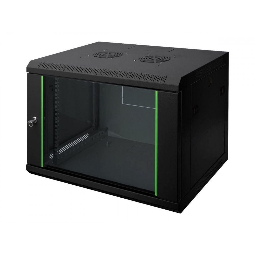 Digitus Wall Mounting Cabinets Dynamic Basic Series | DN-19 07-U-EC-SW | Black | 38.9 x 60 x 45 cm
