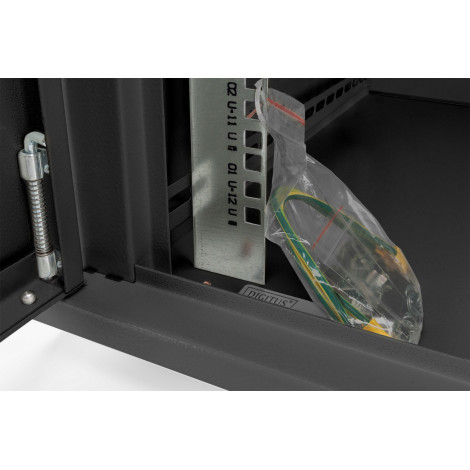 Digitus Wall Mounting Cabinets Dynamic Basic Series | DN-19 07-U-EC-SW | Black | 38.9 x 60 x 45 cm