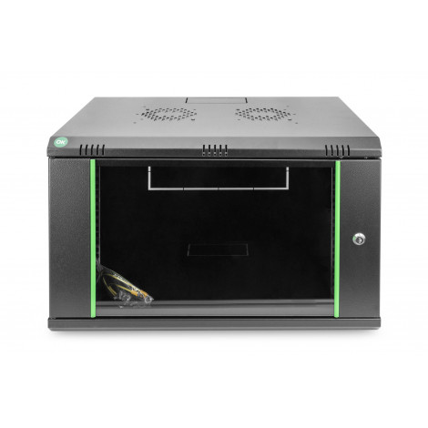 Digitus Wall Mounting Cabinets Dynamic Basic Series | DN-19 07-U-EC-SW | Black | 38.9 x 60 x 45 cm