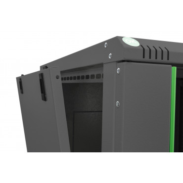 Digitus Wall Mounting Cabinets Dynamic Basic Series | DN-19 07-U-EC-SW | Black | 38.9 x 60 x 45 cm