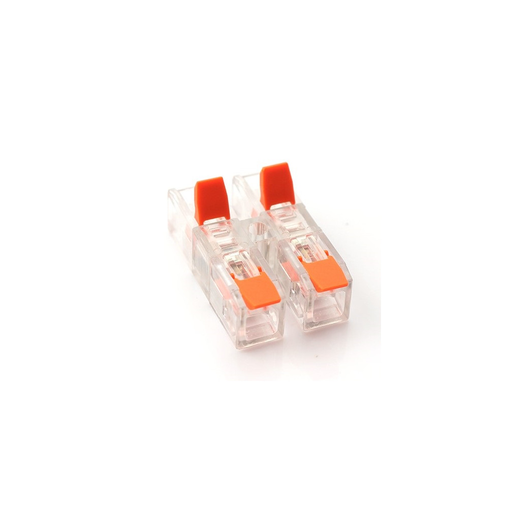 Universali užspaudžiama laidų jungtis, tiesi 2-2, 0.2-4.0mm , 32A, 450V, 20vnt.