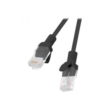 Lanberg Patchcord CAT.5E UTP | PCU5-10CC-0050-BK | 0.5 m