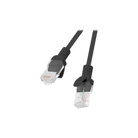 Lanberg Patchcord CAT.5E UTP | PCU5-10CC-0050-BK | 0.5 m