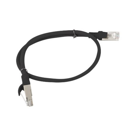 Lanberg Patchcord CAT.5E UTP | PCU5-10CC-0050-BK | 0.5 m