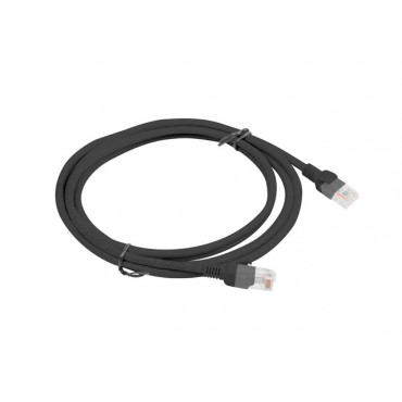 Lanberg Patchcord CAT.5E UTP | PCU5-10CC-0200-BK | 2 m