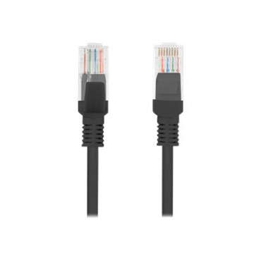 Lanberg Patchcord CAT.5E UTP | PCU5-10CC-1000-BK | 10 m