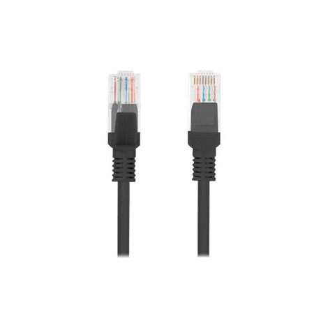 Lanberg Patchcord CAT.5E UTP | PCU5-10CC-1000-BK | 10 m