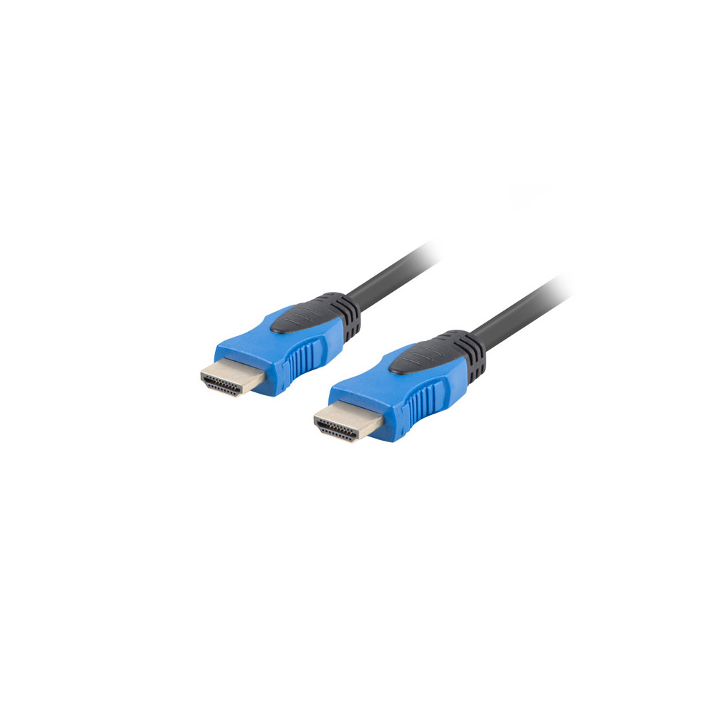 Lanberg HDMI M/M V2.0 Cable 4K CU | CA-HDMI-20CU-0100-BK | HDMI to HDMI | 10 m