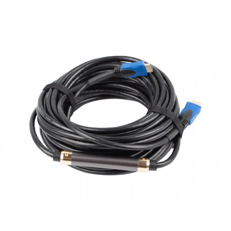 Lanberg HDMI V2.0 Cable 4K CU | CA-HDMI-20CU-0150-BK | HDMI to HDMI | 15 m