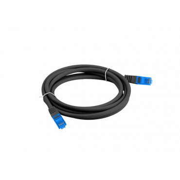 Lanberg Patchcord Cat.6A S/FTP LSZH CCA | PCF6A-10CC-0300-BK | 3 m