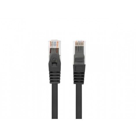 Lanberg Patchcord Cat.6 UTP LSZH CU | PCU6-10CU-0050-BK | 0.5 m