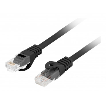 Lanberg Patchcord Cat.6 UTP LSZH CU | PCU6-10CU-0200-BK | 2 m