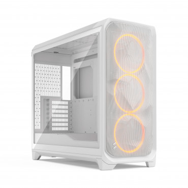 Fractal Design Meshify 3 XL | White RGB TG Clear Tint | Mid-Tower | Power supply included No | ATX