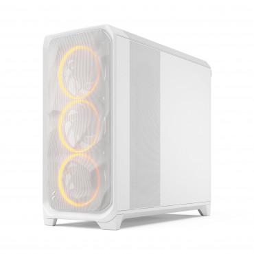 Fractal Design Meshify 3 XL | White RGB TG Clear Tint | Mid-Tower | Power supply included No | ATX