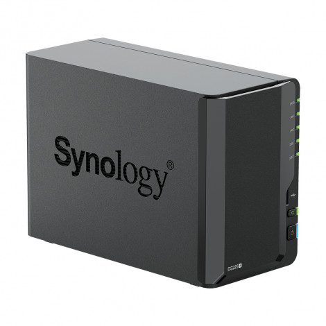 Synology DiskStation | DS225+ | Intel Celeron | J4125 | 2 GB | DDR4 | Black