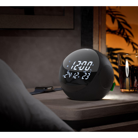 Muse | Clock Radio with Alarm Function | M-197 BT | Bluetooth | FM radio | Wireless connection